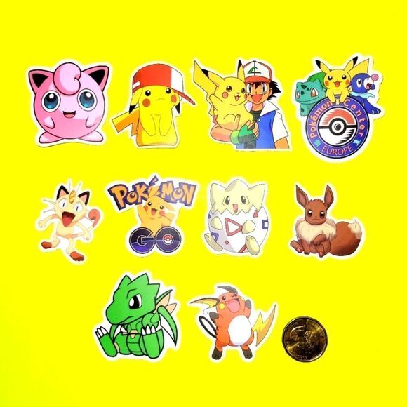 Pokemon Other - 3/$20 Brand New 10x Waterproof Pokemon Stickers